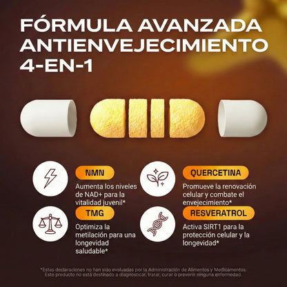 NMN+ Revive™ NAD Suplemento Anti-Edad