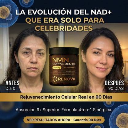 NMN+ Revive™ NAD Suplemento Anti-Edad