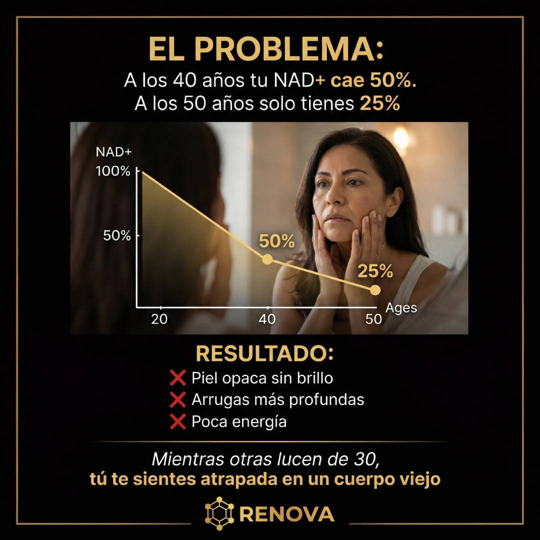 NMN+ Revive™ NAD Suplemento Anti-Edad