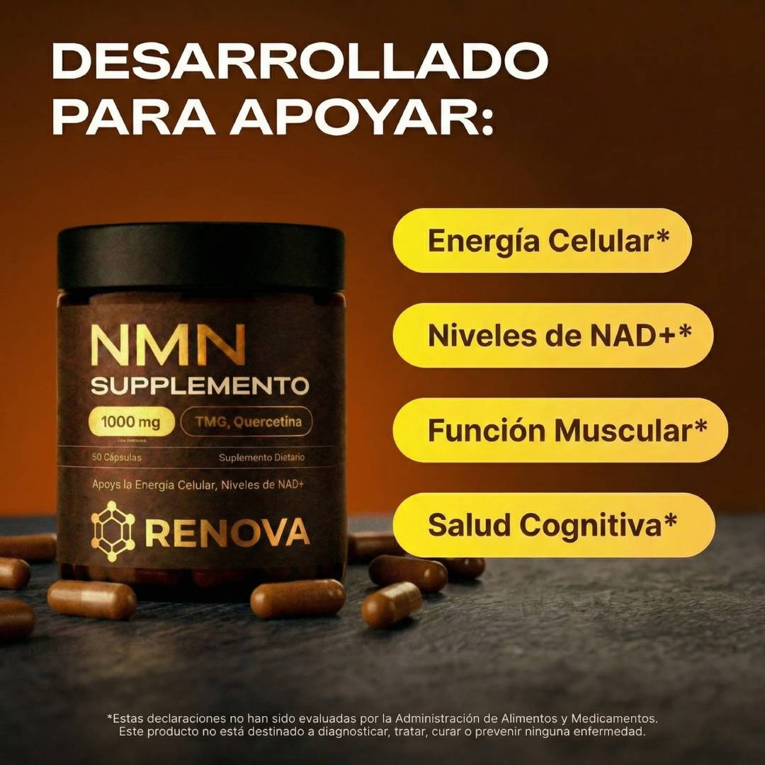 NMN+ Revive™ NAD Suplemento Anti-Edad