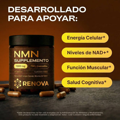 NMN+ Revive™ NAD Suplemento Anti-Edad