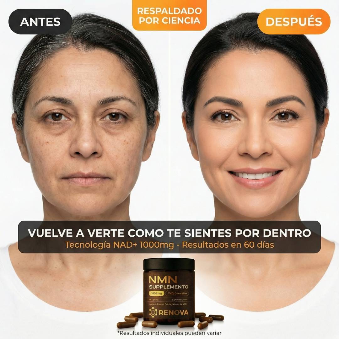 NMN+ Revive™ NAD Suplemento Anti-Edad