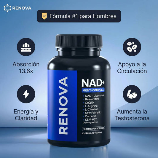 NAD+ Men's Revive™ — Vitalidad y Rendimiento Masculino