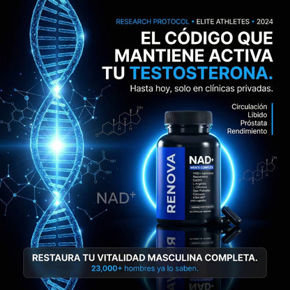 NAD+ Men's Revive™ — Vitalidad y Rendimiento Masculino