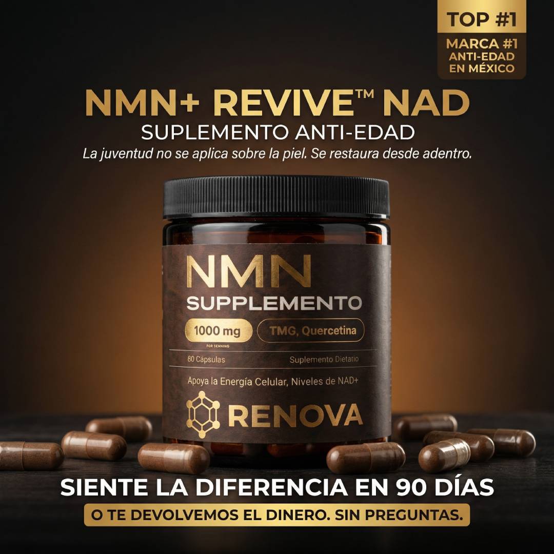NMN+ Revive™ NAD Suplemento Anti-Edad