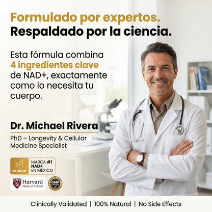 NMN+ Revive™ NAD Suplemento Anti-Edad