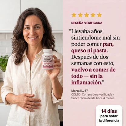 RENOVA Digest™ Líbrate De La Inflamación, Los Antojos Y Come Sin Culpa